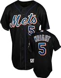 David Wright New York Mets Second Alternate Black Authentic MLB Jersey