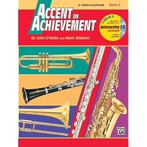 Accent on Achievement - Book 2 - B-Flat Tenor Saxophone - Bk+CD