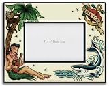 Retro-a-go-go HULA ISLAND PICTURE FRAME