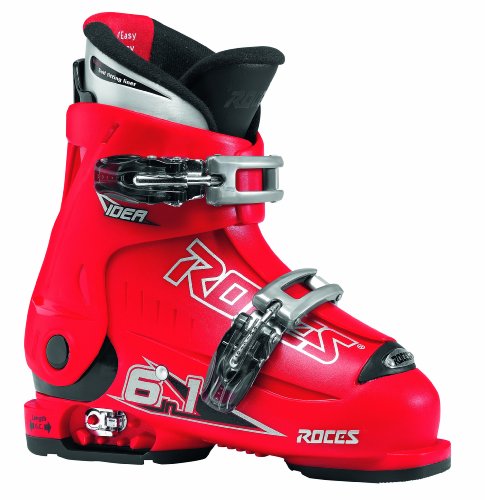 Roces Kinder verstellbarer Skischuh IDEA 19.0-22.0 MP, red black, 30-35 Preisvergleich