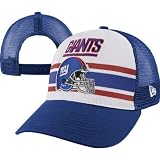 NFL Unisex Adult New York Giants Spiral Stripe 940 Cap (Blue, One Size Fits All)