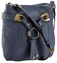 B. MAKOWSKY Tempe Cross-Body,Denim,one size