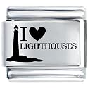 I Heart Lighthouses & Love Italian Charms