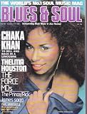 BLUES & SOUL MAGAZINE BACK ISSUE #421 CHAKA KHAN - THELMA HOUSTON - THE FORCE MDS & PAUL HARDCASTLE ALL FEATURE