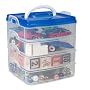 Craft Storage Box - Small 4 Layer Square Snap N' Stack by Snapware