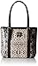 Anne Klein Perfect Small Shopper Tote Bag, Pink/Multi/Black/Black, One Size