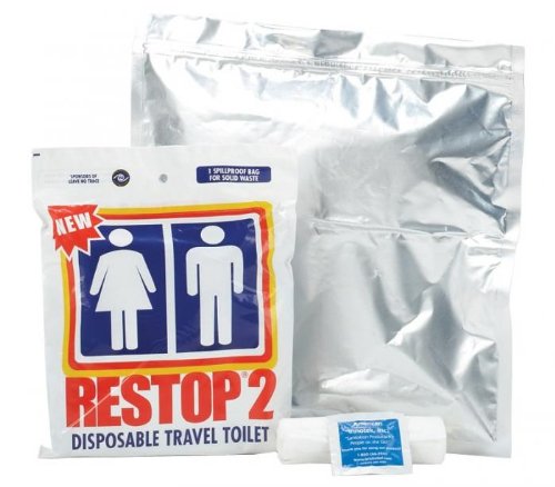 Restop 2 Disposable Human Waste Bags, 24 Bags