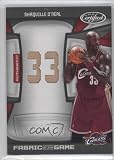Shaquille O'Neal/99 #64/99 Cleveland Cavaliers (Basketball Card) 2009-10 Certified Fabric of the Game Jersey Number #109 Amazon.com