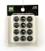 Variety Pack Deco A-Cu Brads-Pewter Round #4