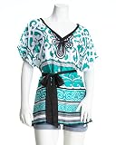 516440o7GEL. SL160  2b Kristen Printed Kimono Top   MARRAKESH BORDER (L)