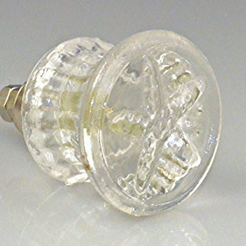 Knobs Glass 12 pcs CRYSTAL STARFISH