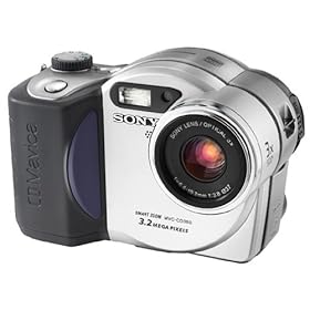 Remanufactured Sony MVC-CD350 3.2mp Digital Camera 3x Optical Zoom CD Recording