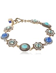 Lucky Brand "Fond Yearning" Turquoise Multi-Flex Bracelet, 7.63"