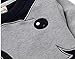 Little Hand Unisex Baby Elephant Cartoon Head Long Sleeve T-shirt