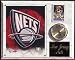 New Jersey Nets 12x15 Clock Plaque