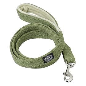 Planet Dog 5' Natural Hemp Leash with Fleece Handle