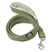 Planet Dog 5' Natural Hemp Leash with Fleece Handle, Apple Green