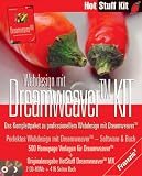 Webdesign mit Dreamweaver KIT, 2 CD-ROMs u. Buch Das Komplettpaket zu professionellem Webdesign mit Dreamweaver. Buch: 'Hot Stuff Dreamweaver MX'. Auf CD: 500 Homepage Vorlagen