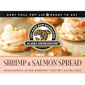 Alaska Smokehouse Shrimp & Salmon Spread 4 Pack