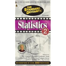 The Standard Deviants: Statistics, Part 2 [VHS]