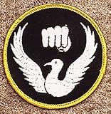 Dove and Fist Patch