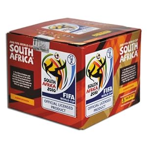 2010 FIFA World Cup South Africa Soccer Stickers Box - 50 packs/box
