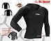 McDavid HEXPAD Kompressionsshirt Torhüter-Trikot, Langarm 7731, schwarz