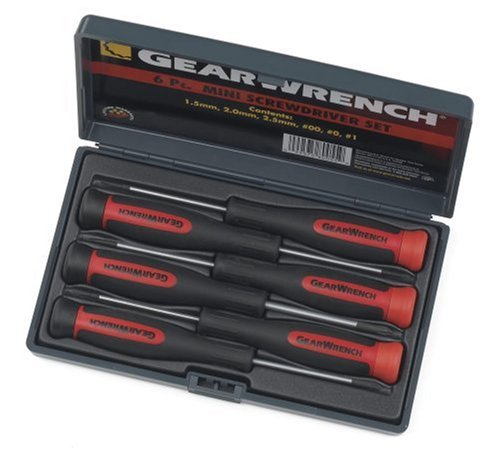 GearWrench 80055 Six-Piece Mini Screwdriver set