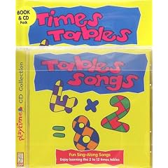 Times Tables (Playtime Book & CD)