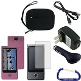 Gizmo Dorks Neoprene Cover (Black), Silicone Case (Pink), Charging Bundle,  ....