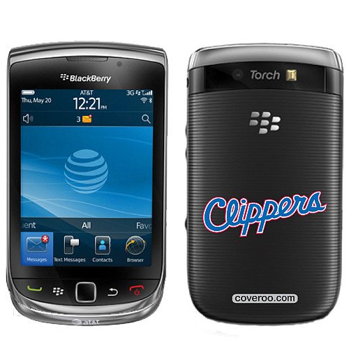 Coveroo Los Angeles Clippers Blackberry Torch 9800