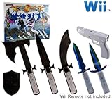DDR Game Nintendo Wii 8-in-1 Weapons Bundle Kit