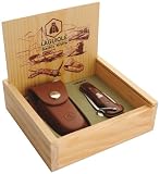 LAGUIOLE Segler-Taschenmesser mit Marlspieker + Schäkelöffner