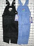 Girls Sizes 4/ 5/ 6/ 6X Denim Embroidered Bib Pocket Overall