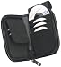 CDRJ-8 CD-R Case for 3 Pocket CDs (8 Capacity, Nylon, Black)
