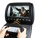 Brand DW-H291DG NEW CAR HEADREST LCD 9 DVD PLAYER MONITOR with USB SD and Player Games (BLACK)