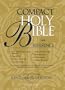 KJV Holy Bible Compact Reference, Gold Edition Button Flap