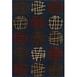 Dalyn Rugs CI8BK2X8 Cicero Area Rug 2 Feet 2 Inch by 7 Feet 5 Inch Black