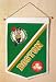 BOSTON CELTICS 18 WOOL EMBROIDERED BANNER