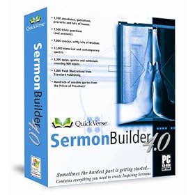 Click here to buy Quickverse Sermon Builder 4.0 by SERMON BUILDER 4.0 WIN 98ME2000XPVISTA.