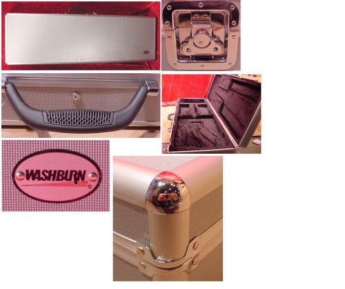 MusicalInstruments: WASHBURN FLIGHT STYLE HARDSHELL ELECTRIC BASS CASE