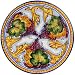 Artisan Grape Vine Style Plate