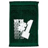 We Are #1 Towel Green