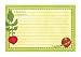 C.R. Gibson Veggie Patch Recipe Cards, 4 x 6-Inch