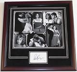 Dirty Dancing - Patrick Swayze Autographed Card ~ Custom Framed with Collage Photo