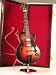 Miniature Collectible Electric Guitar with Case & Stand