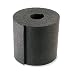 Braun Anti-Rutsch-Matte, Farbe schwarz, St�rke 8 mm, Abma�e: 25 x 500 cm