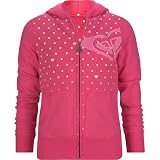 ROXY Dottie Girls Hoodie - Hot Pink