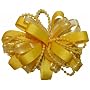 Hair Bows ~ GrosGrain & Beaded Loop Bow ~ Assorted Colors