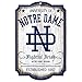 NCAA Notre Dame Fighting Irish College Vault Wood Sign, 11 x 17-Inch